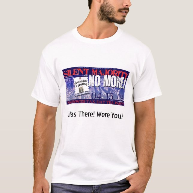 T-shirt J'étais là ! Étiez-vous ? (Devant)