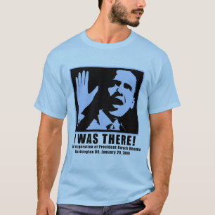 T-shirt J'étais là pour l'inauguration d'Obama