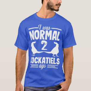 T-shirt J'étais l'amoureux du Cockatiel Cockatoo Parrot