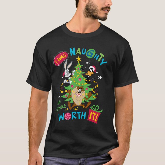 T-shirt J'Étais Naughty (Devant)