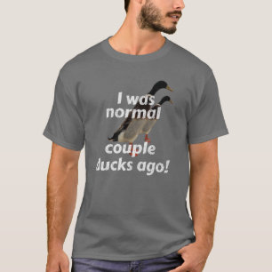 T-shirt J'Étais Un Canard De Couple Il Y A Un Moment Can