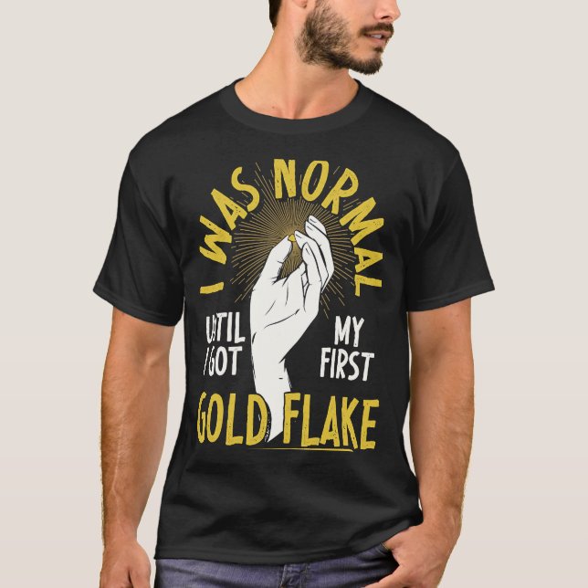 T-shirt J'Étais Un Panner D'Or Normal (Devant)