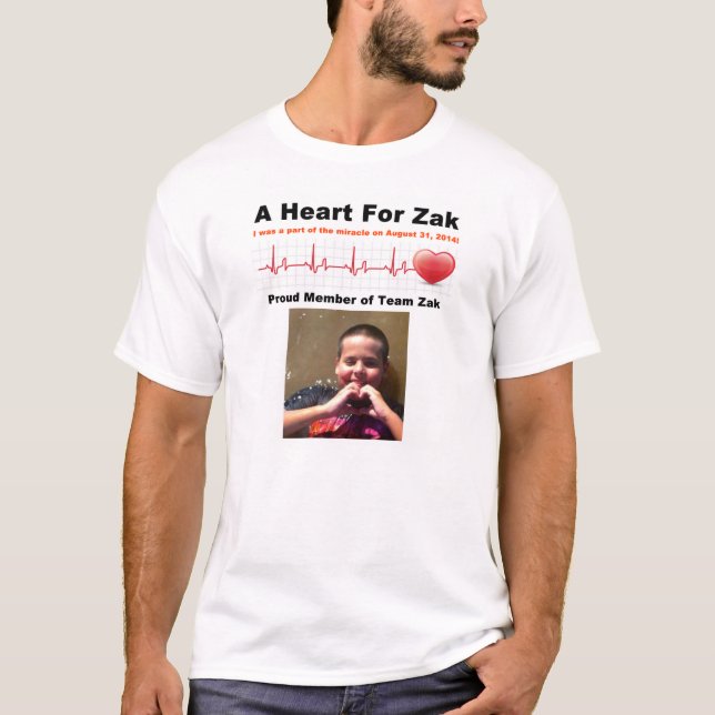 T-shirt J'étais une partie du miracle le 31 août 2014 ! -2 (Devant)