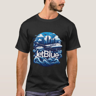 T-shirt Jetblue Airbus