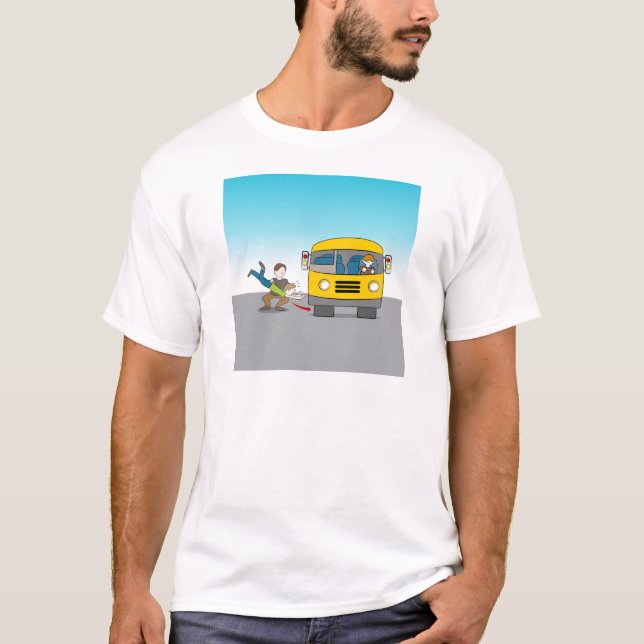 T-shirt Jeté sous l'autobus (Devant)