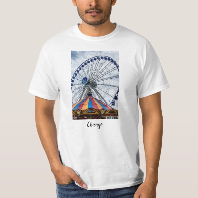 T-shirt Jetée de la Marine Ferris (Devant)