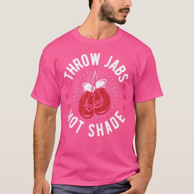 T-shirt Jeter Jabs pas ombre Kickboxer Kickboxer (Devant)