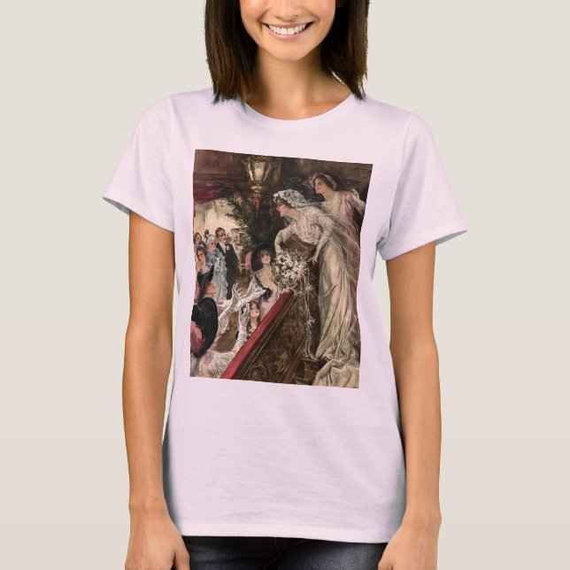 T-shirt Jeter le bouquet (Devant)