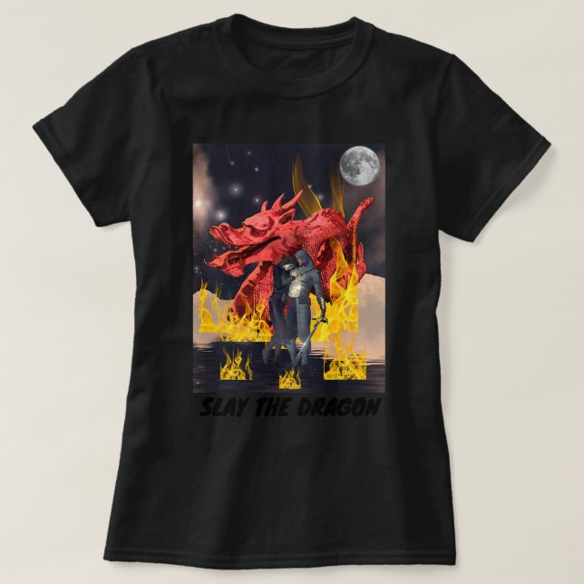 T-shirt Jeter Le Dragon Mens Femme Garçons Filles Dragon L (Design devant)