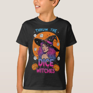 T-shirt Jeter Les Sorcières Dice Bunco Party Funny Hallowe