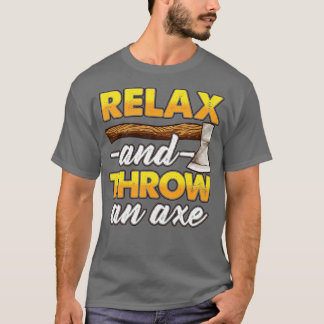 T-shirt Jeter un Ax drôle Ax Jeter