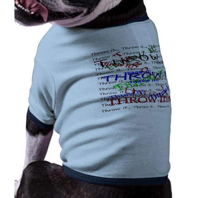T-shirt Jetez-le ! (Dos)