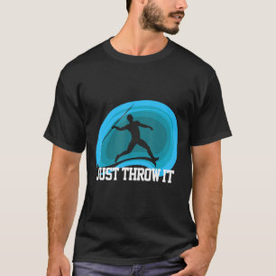 T-shirt Jetez-Le Sportif Athlète Piste Et Wi-Fi