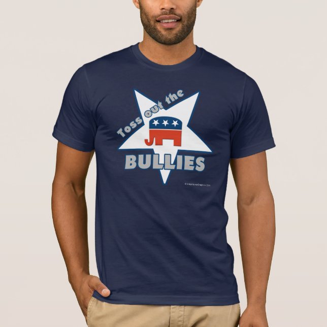 T-shirt Jetez les BULLES DU GOP ! (Devant)