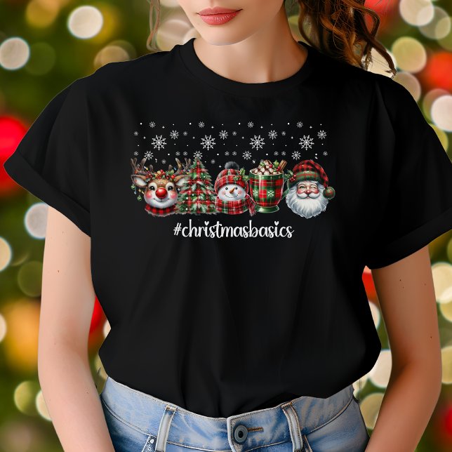 T-shirt Jetez les couloirs avec notre Tee #ChristmasBasics (Créateur téléchargé)