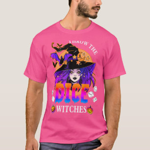 T-shirt Jetez Les Sorcières De Dice Bunco Bonne Fête D'Hal