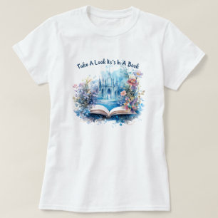 T-shirt Jetez un coup d'œil, c'est dans un livre