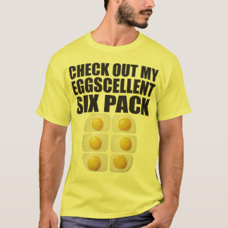 T-shirt Jetez Un Coup D'Oeufs Dans Mon Pack De Six Épices
