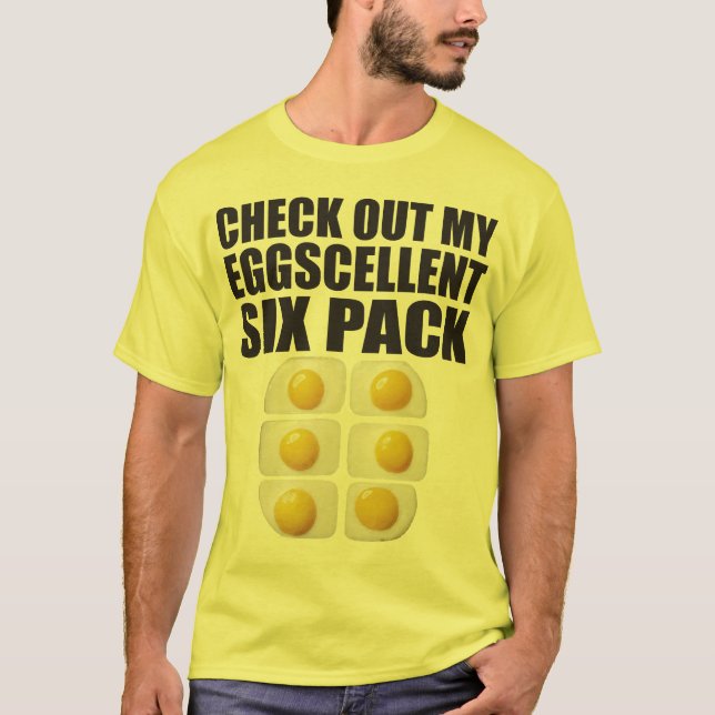 T-shirt Jetez Un Coup D'Oeufs Dans Mon Pack De Six Épices (Devant)