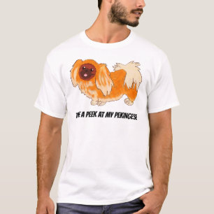 T-shirt Jetez un oeil à mon Pekingese