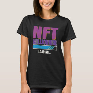 T-shirt Jeton non fondu Nft Millioanaire Cryptodevise