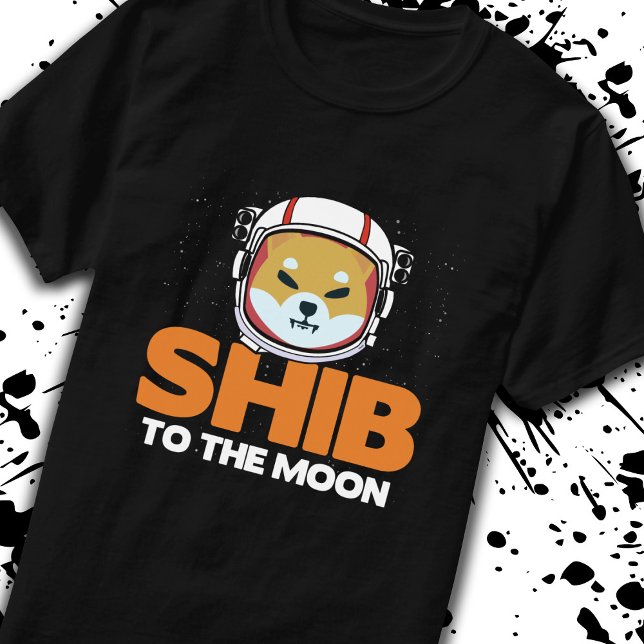 T-shirt Jeton Shib Shiba Inu Crypto Mème Pièce Moon Chien (Créateur téléchargé)