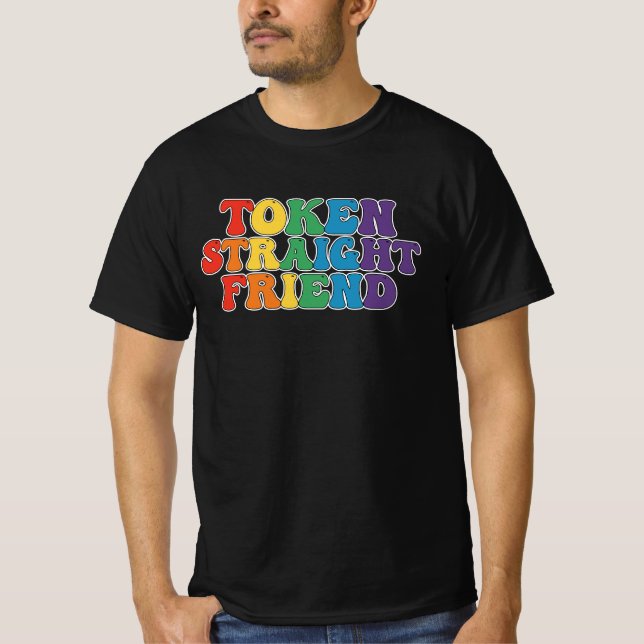 T-shirt Jeton super LGBT Pride (Devant)