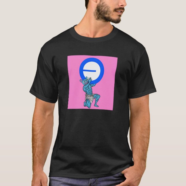 T-shirt Jetons Brett Crypto et Brett Meme pour Brett Meme  (Devant)