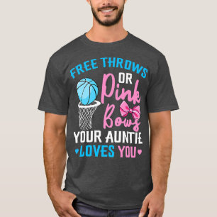 T-shirt Jets Libres Ou Bows Rose Tante Aimer Vous Genre Re