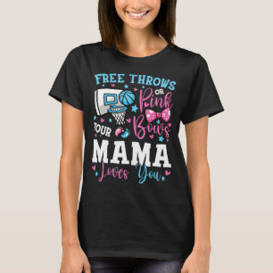 T-shirt Jets Libres Ou Bows Roses Maman M'Aime