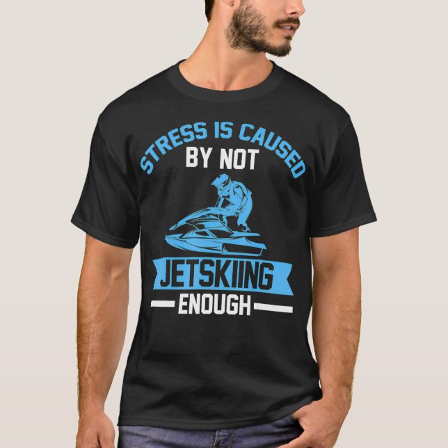 T-shirt Jetski Jet Ski Cadeau (Devant)