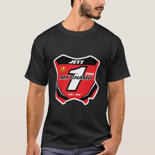 T-shirt Jett Lawrence Jl18 (Devant)