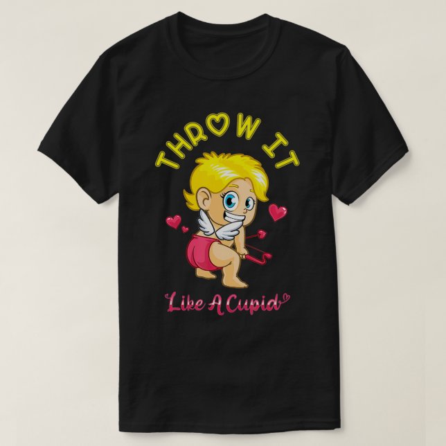 T-shirt Jette-Le Comme De Mignons Heureuses Saintes-Valent (Design devant)