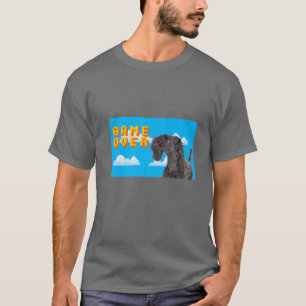 T-shirt Jeu 8 bits sur Kerry Blue Terrier