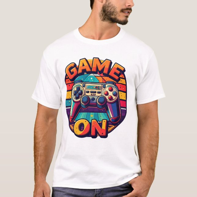 T-shirt Jeu à fond (Devant)