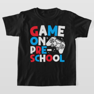 T-shirt Jeu activé Anniversaire drôle de garçon d'âge prés