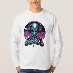 T-shirt Jeu Alien Extraterrestrial en cours