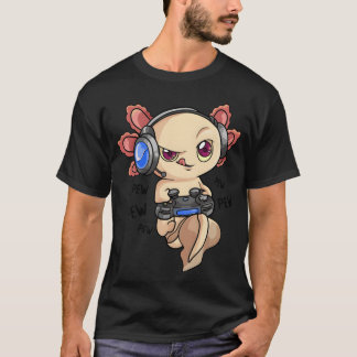 T-shirt Jeu Aolotl Boys Adultes Aolotls Vidéo Jeu garçon f