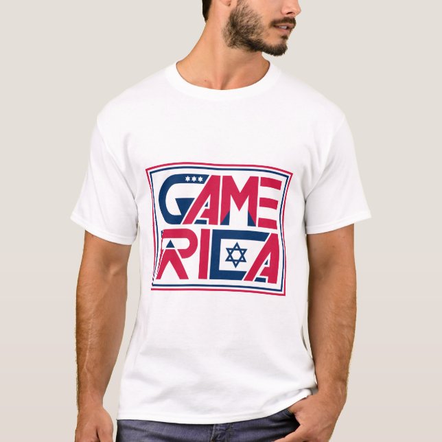 T-shirt Jeu Armée d'Amérique (Devant)