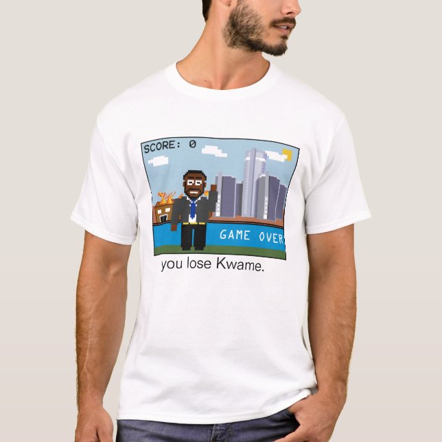 T-shirt Jeu au-dessus de Kwame (un dégrossi) (Devant)