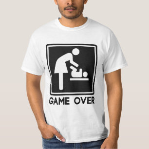 T-shirt Jeu au-dessus de nouveau bébé pour la maman de