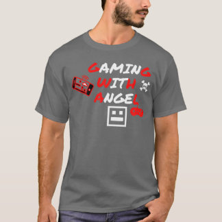 T-shirt Jeu avec Angel boy