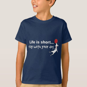 T-shirt Jeu avec votre chien