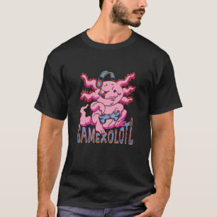 T-shirt Jeu Axolotl Mexicain Lurch Newt Vidéogames Gamex