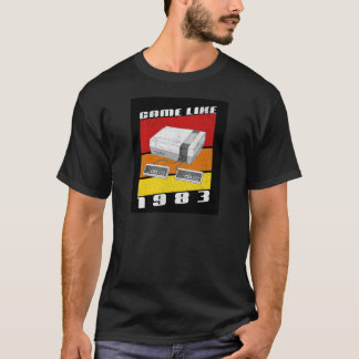 T-shirt Jeu comme 1983, jeu vidéo rétro