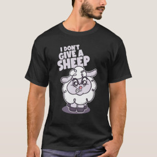 T-shirt Jeu d'agneau animal Je ne donne pas de mouton 1