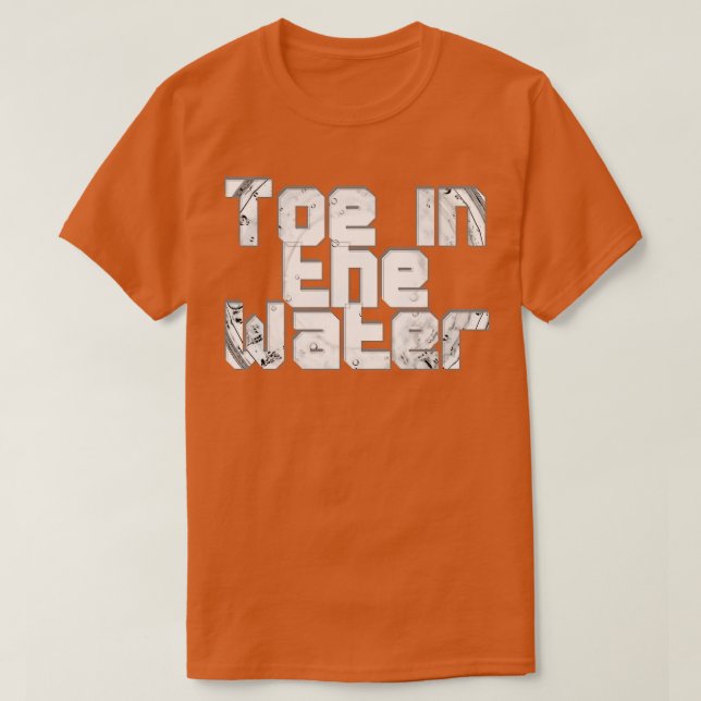 T-shirt Jeu dans l'eau (Design devant)