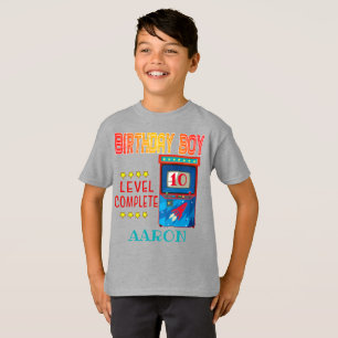 T-shirt Jeu d'arcade complet Niveau Boy
