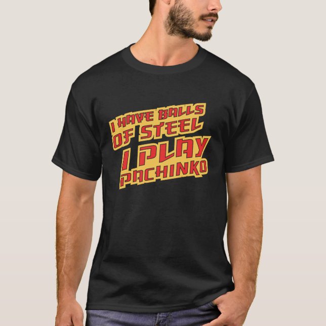 T-shirt Jeu d'arcade japonais Pachinko (Devant)