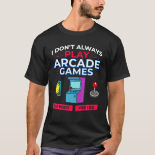 T-shirt Jeu d'arcade Machine jeu vidéo Jeu Armoire Gamer